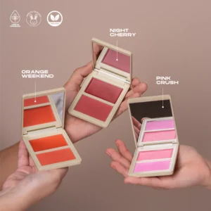 RUBOR EN DÚO CREMA Y POLVO COMPACTO Atenea