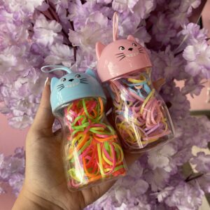 Cauchos de cabello Colores gato