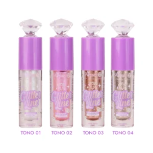 Sombra liquida gliter Pupure