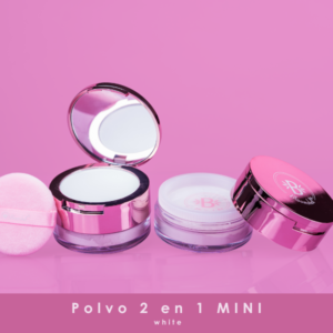 Polvo suelto translucent 2 en 1 mini Bloomshell