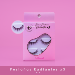 Bloom pestañas radiantes x3 Bloomshell
