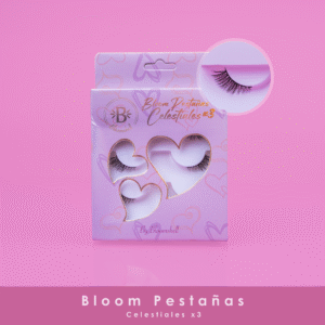 Pestañas Postizas Celestiales Bloomshell x3