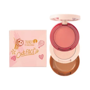 Torre Rubor, Iluminador Y Contorno Cat Face Trendy