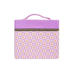 Maleta de Maquillaje Flores Purpure