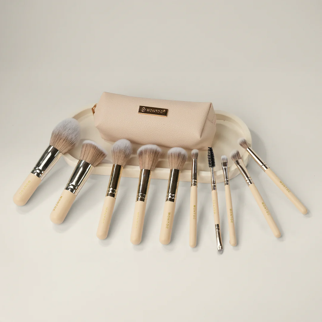 Kit mini brochas nude Montoc - Image 2