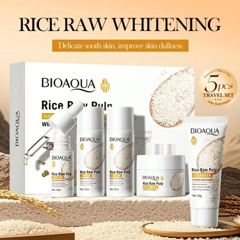 Kit Facial Mini Arroz Bioaqua - Image 2
