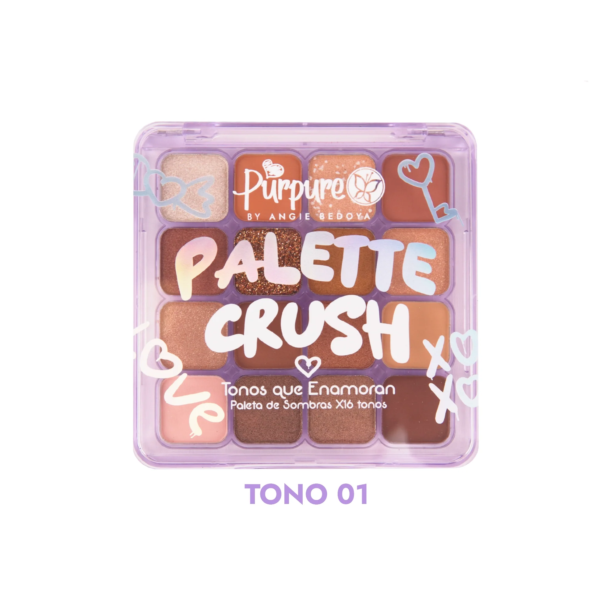 Paleta de Sombras Palette Crush Purpure - Image 2